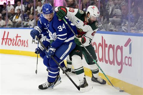 Auston Matthews scores another hat trick as Toronto Maple Leafs beat Minnesota Wild 7-4